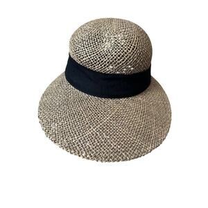 NWOT - SCALA Wide brim Sun Hat,  Large, wide brim, stretchy fit